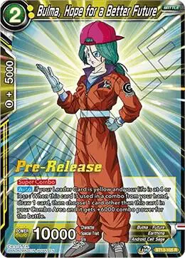 Bulma, Hope for a Better Future card art