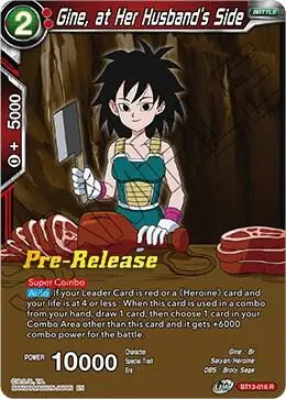 Gine, at Her Husband's Side card art