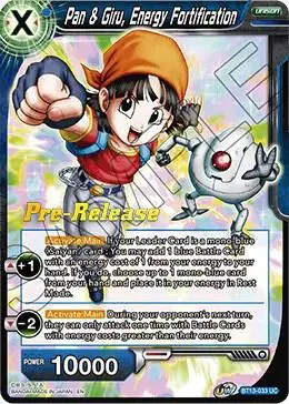 Pan & Giru, Energy Fortification card art
