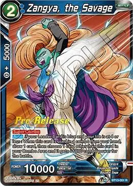 Zangya, the Savage card art