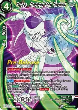 Frieza, Revived and Reviled card art