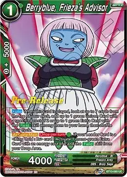 Berryblue, Frieza's Advisor card art