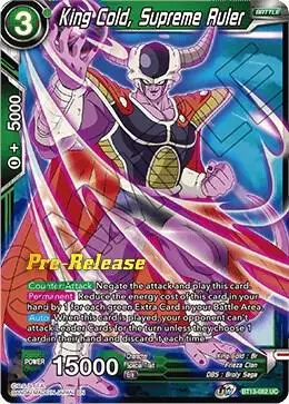 King Cold, Supreme Ruler card art