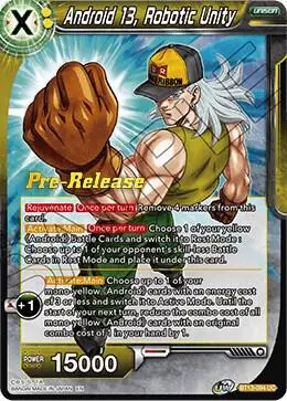 Android 13, Robotic Unity card art