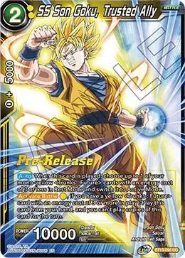 SS Son Goku, Trusted Ally card art