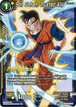 Son Gohan, Trusted Ally card art