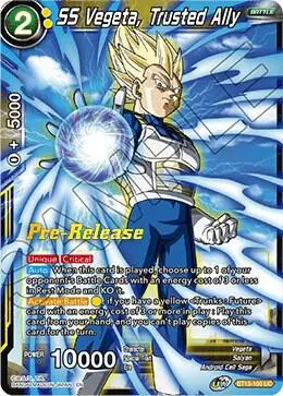 SS Vegeta, Trusted Ally card art