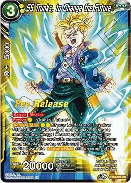 SS Trunks, to Change the Future card art