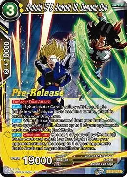 Android 17 & Android 18, Demonic Duo card art