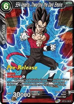 SS4 Vegeta, Thwarting the Dark Empire card art