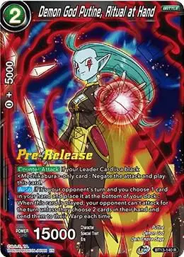 Demon God Putine, Ritual at Hand card art