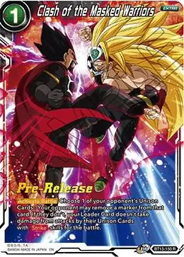 Clash of the Masked Warriors card art