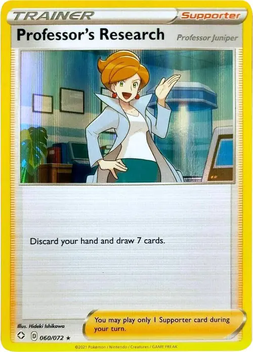 Professor's Research (Holofoil) card art