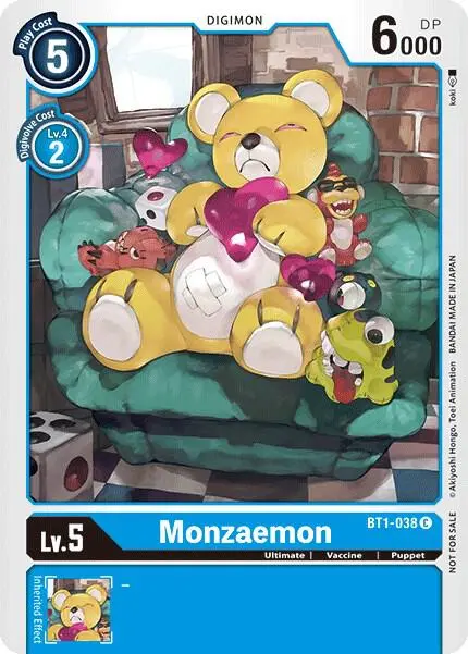 Monzaemon - BT1-038 (Official Tournament Pack Vol.2) card art