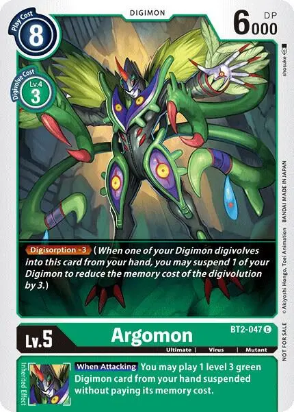 Argomon - BT2-047 (Official Tournament Pack Vol.2) card art