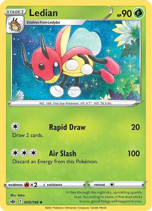 Ledian card art