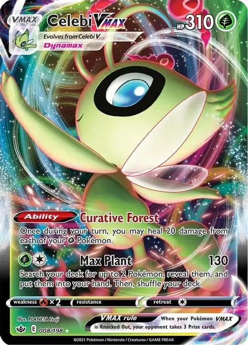 Celebi VMAX card art
