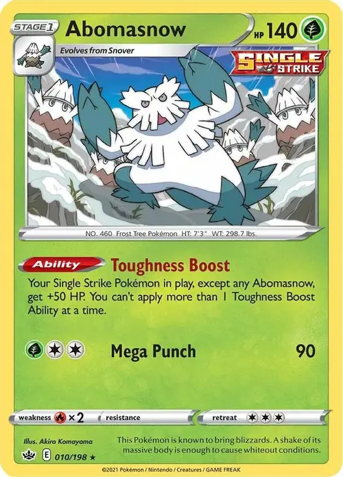 Abomasnow card art