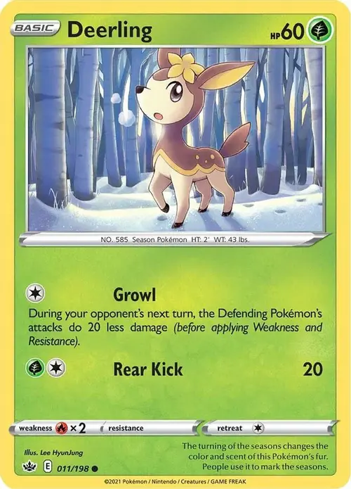 Deerling card art