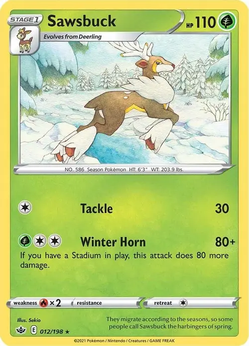 Sawsbuck card art