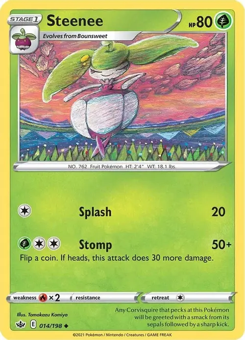 Steenee card art