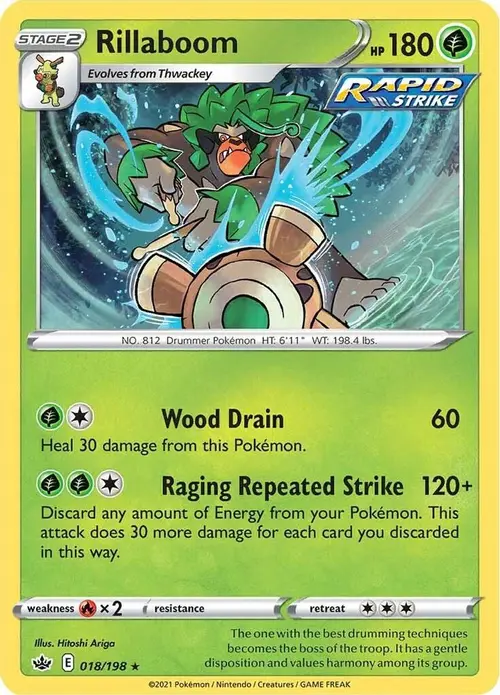 Rillaboom card art