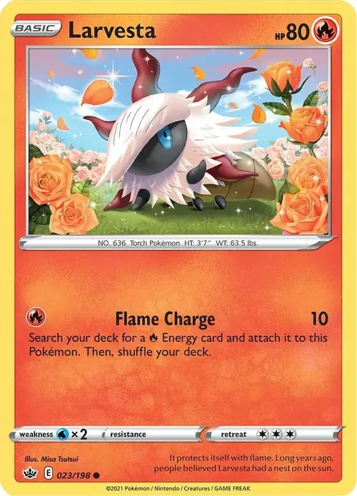 Larvesta card art