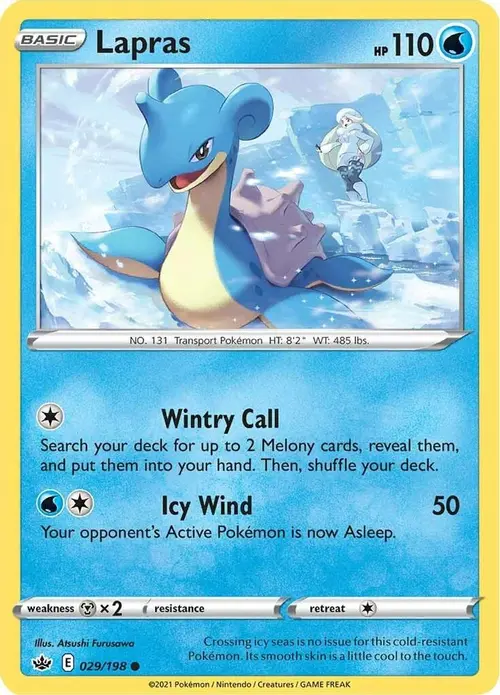 Lapras card art