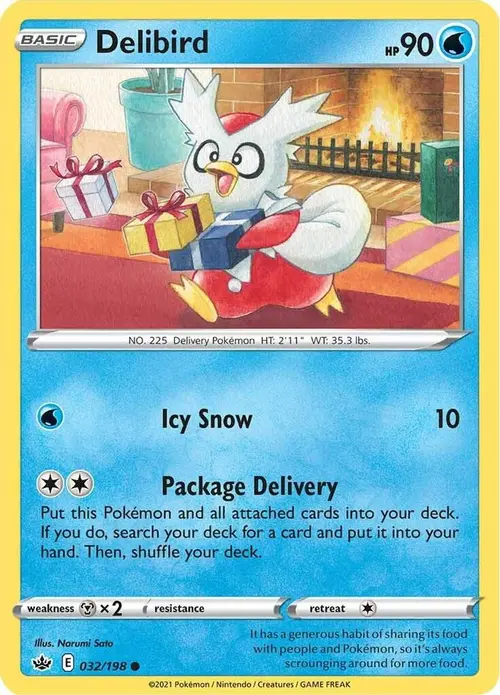 Delibird card art