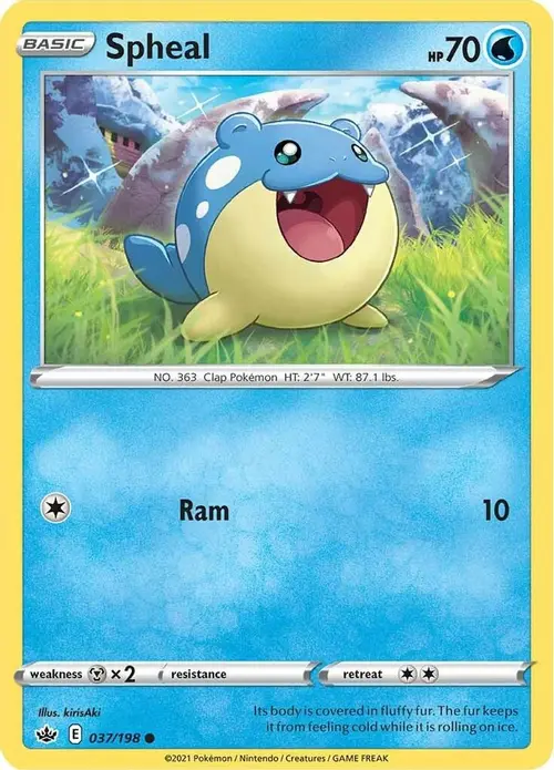Spheal card art