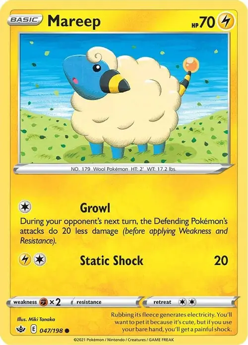 Mareep card art