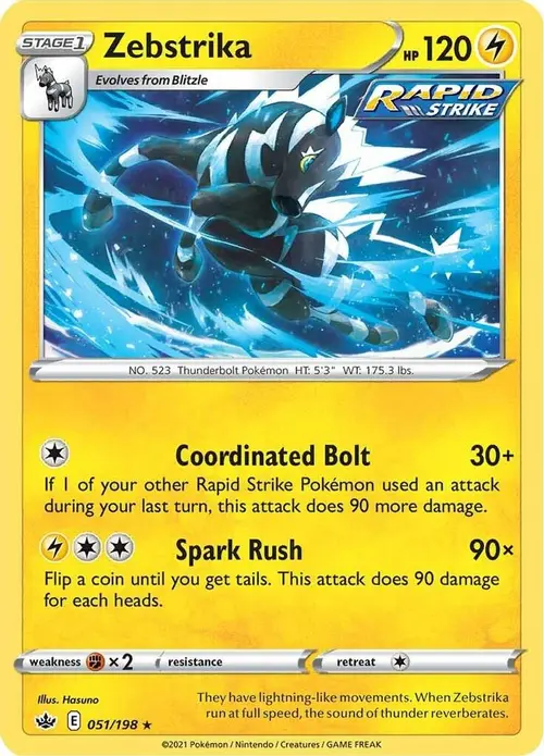 Zebstrika card art