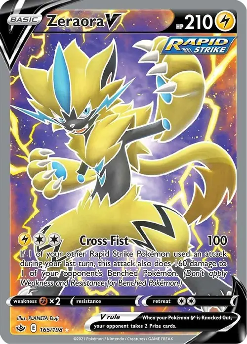 Zeraora V (Full Art) card art