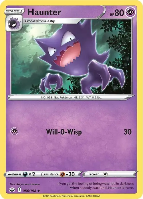 Haunter card art