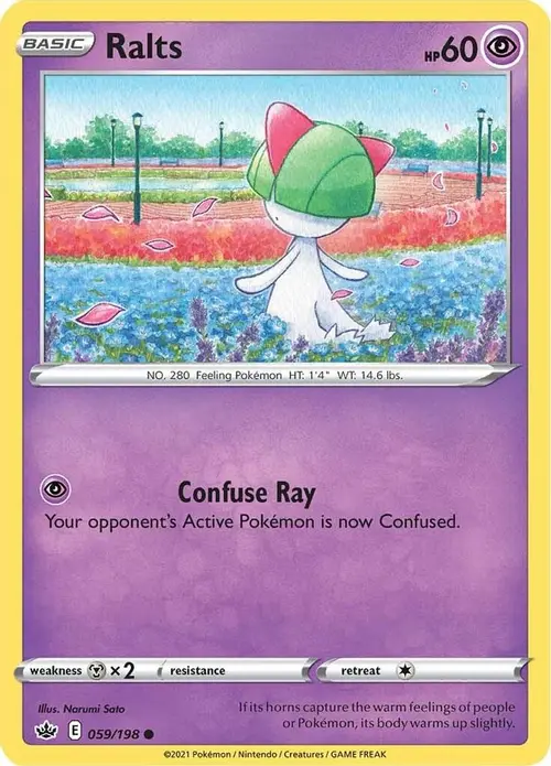 Ralts card art