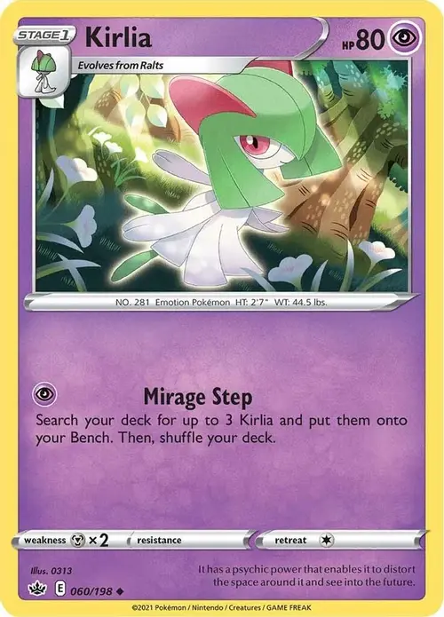 Kirlia card art