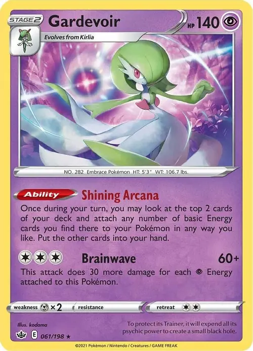 Gardevoir card art