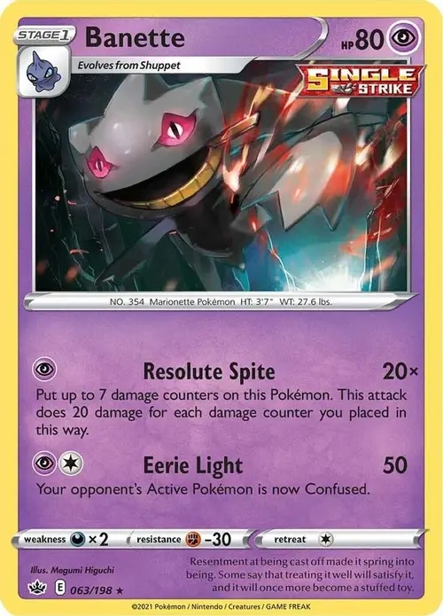 Banette card art
