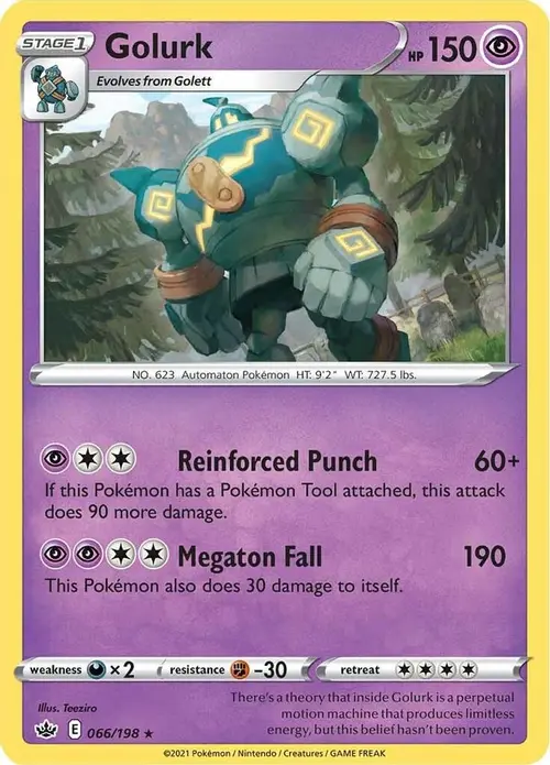 Golurk card art