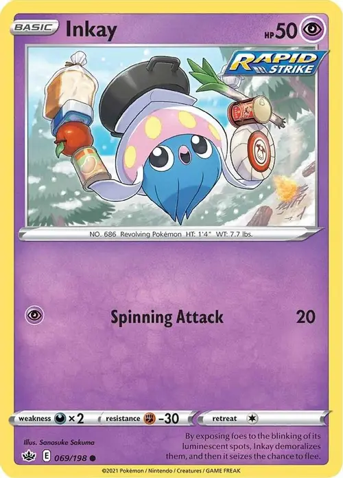 Inkay card art