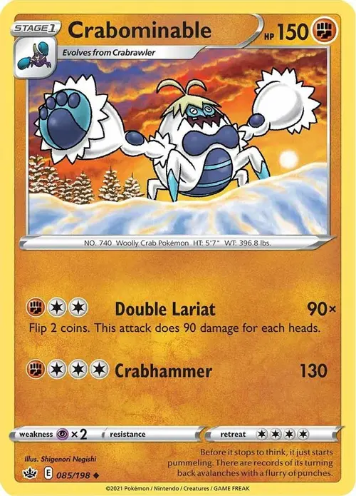 Crabominable card art
