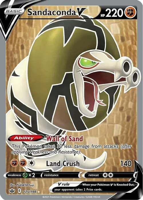Sandaconda V (Full Art) card art