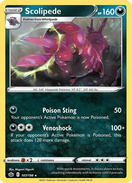 Scolipede card art