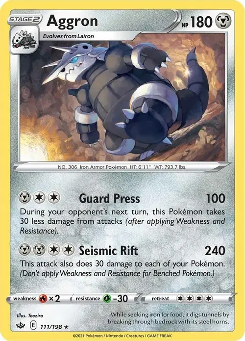 Aggron card art