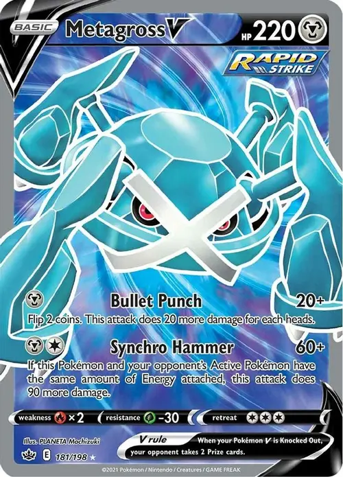 Metagross V (Full Art) card art