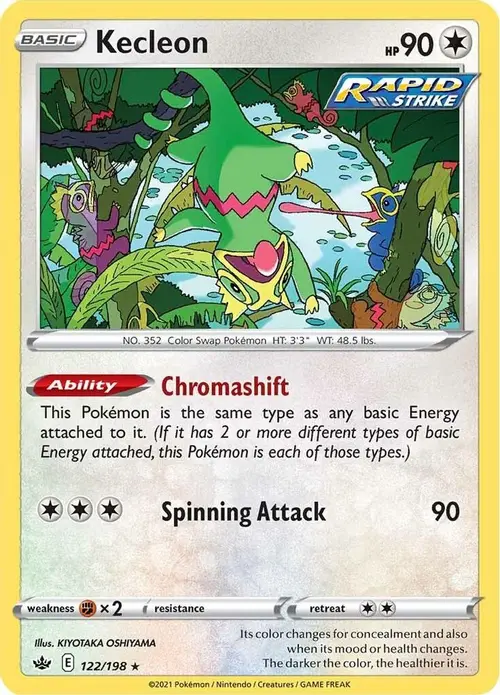 Kecleon card art