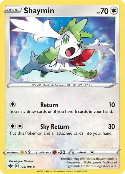 Shaymin card art