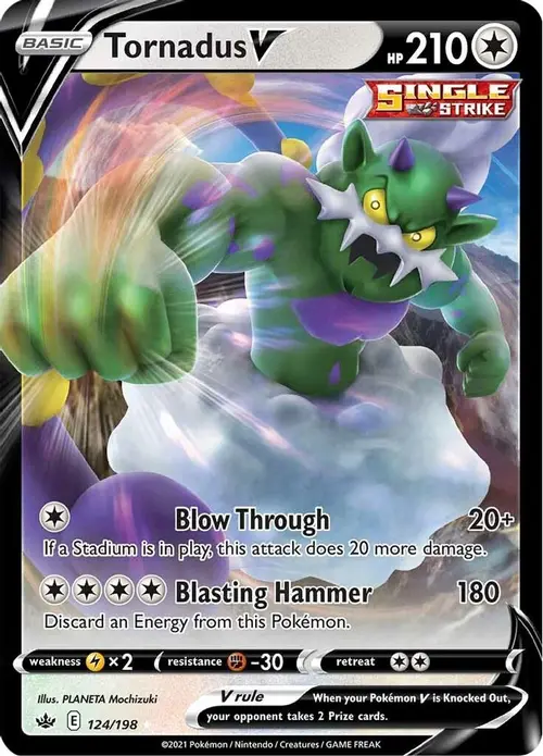 Tornadus V card art