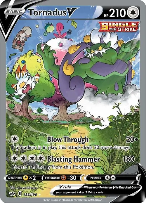 Tornadus V (Alternate Full Art) card art