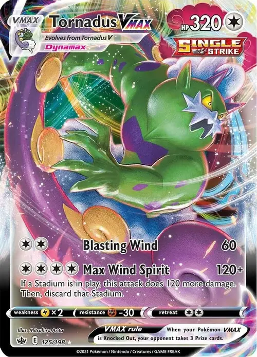 Tornadus VMAX card art